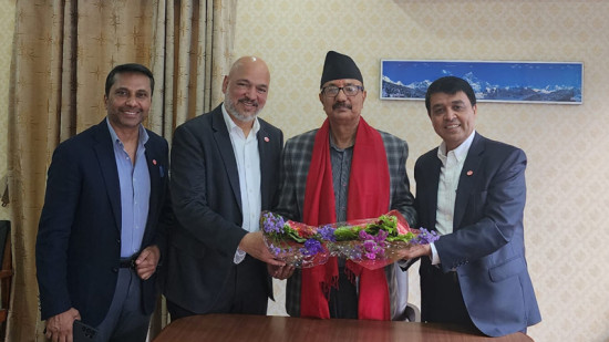 उद्योगमन्त्री रिजालसँग महासंघ प्रतिनिधिमण्डलको भेट, स्टार्टअप नीति पारित गर्न आग्रह 